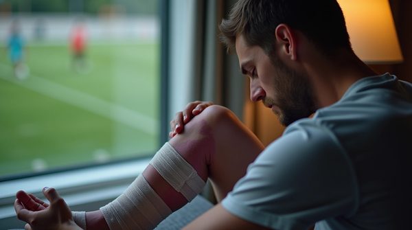 Préparation mentale : gérer la douleur des blessures footballistiques